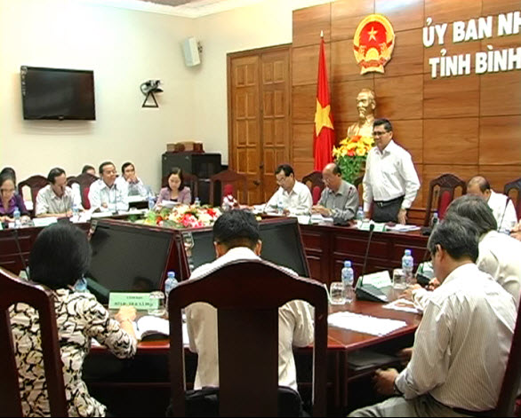 ຄະນະກຳມາທິການ ກວດກາ ສະພາແຫ່ງຊາດ ໄປເຮັດວຽກຢູ່ແຂວງ ບິ່ງທ້ວນ.